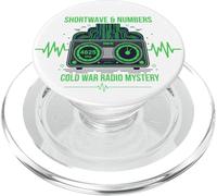 Shortwave Numbers Station Mystery - Cold, War Spy Radio PopSockets PopGrip for MagSafe