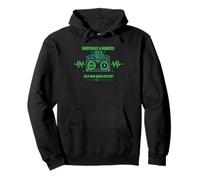 Shortwave Numbers Station Mystery - Cold, War Spy Radio Pullover Hoodie