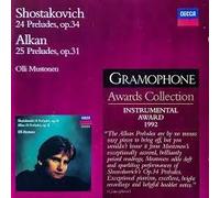 Shostakovich/Alkan - Preludes (Mustonen) (Gramophone Awards Collection)