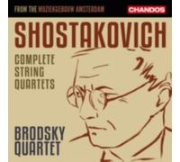 SHOSTAKOVICH/BRODSKY QUARTET: SHOSTAKOVICH: COMPLETE STRING QUARTETS - CD