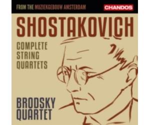 SHOSTAKOVICH/BRODSKY QUARTET: SHOSTAKOVICH: COMPLETE STRING QUARTETS - CD