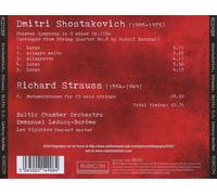 SHOSTAKOVICH: CHAMBER SYMPHONY IN C MINOR, OP. 110A; STRAUSS: METAMOPHOSEN FOR 2