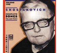 Shostakovich - Complete Songs, Vol 2 by Dmitri Shostakovich (2002-08-02)