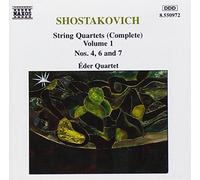 Shostakovich Complete String Quartets Volume 1, Nos. 4, 6 & 7