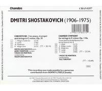 SHOSTAKOVICH: CONCERTO NO. 1, OP. 35 NEW CD