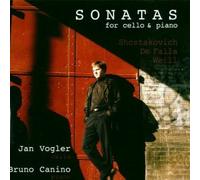 SHOSTAKOVICH / FALLA - SONATAS FOR CELLO PIANO - CD - J3z