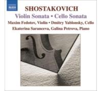 SHOSTAKOVICH/FEDOTOV/YABLONSKY/SARANCEVA: VIOLIN & CELLO SONATAS - CD