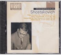 Shostakovich Plays Shostakovich, Vol. 5: Piano Concertos Nos. 1 in C minor Op. 35, 2 in F Major, Op.102, Piano Trio No 2 in e minor Op 67, Concertino for Two Pianos in A minor Op. 94 by Russian Revelation (1998-07-07)
