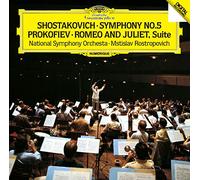 SHOSTAKOVICH/PROKOFIEV/MSTISLAV ROSTROPOVICH - SHOSTAKOVICH: SYMPHONY NO.5 / PROKOFIEV: ROMEO AND JULIET, BALLETSUITE (Japanese Reissue)
