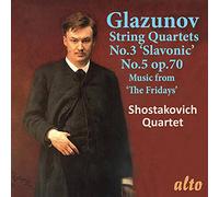 Glazunov: String Quartets No. 3, 'Slavonic'/No. 5, Op. 70/...