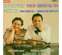 SHOSTAKOVICH/SCHNITTKE/DUBINSKY/EDINA: VIOLIN SONATAS/SONATA IN OLDEN STYLE - CD
