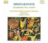 SHOSTAKOVICH/SLOVAK/CZECHO-SLOVAK RSO: SYMPHONIES 5 & 9 - CD