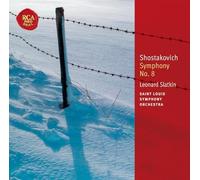 SHOSTAKOVICH / SLSO - SYMPHONY 8 / FESTIVE OVERTURE - cd - G3z