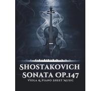 Shostakovich Sonata Op.147 | Viola & Piano Sheet Music