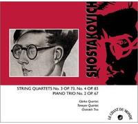 Shostakovich - String Quartets 3 & 4 / Piano Trio 2