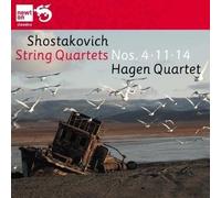 Shostakovich: String Quartets 4, 11 & 14 by Hagen Quartet (2011-04-26)