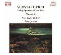 Shostakovich: String Quartets Nos. 10, 11 & 13 (Complete Edition, Vol. 6) (2000-10-05)