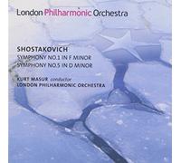 Shostakovich - Sym. No.1 In F Minor, Sym. No.5 In D Minor (Masur, Lpo)