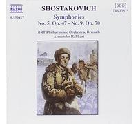 Shostakovich: Symphonies No. 5, Op. 47 / No. 9, Op. 70