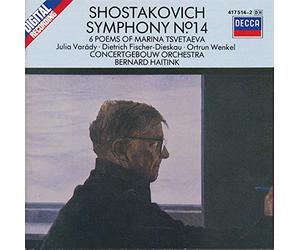 Shostakovich: Symphony 14, Six Poems of Marina Tsvetaeva