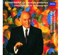 Shostakovich: Symphony No.1/Stravinsky: Le Sacre Du Printemps (SHM-CD)