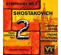Shostakovich: Symphony No.5/Piano Concerto No.2