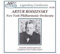 Shostakovich: Symphony No. 8 in C Minor, Op. 65 (Rodzinsky / NYPO / 15 October 1944) (AS disc Legendary Conductors)