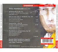 Shostakovich: Symphony No. 9, Piano Concerto No. 1, The Adventures of Korzinkina Suite/ Two Choruses