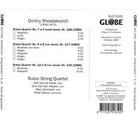 SHOSTAKOVICH: THE COMPLETE STRING QUARTETS, VOL. 3 NEW CD