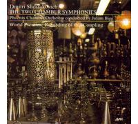 Shostakovich: The Two Chamber Symphonies (Chamber Symphony in C Minor, Op. 110a / Symphony for Strings in A Major, Op. 118a) (World Premiere Recording of this Coupling)