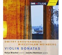 SHOSTAKOVICH: VIOLIN SONATA / WEINBERG: VIOLIN SON