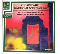 Shostakovitch - Symphony No.13 "Babi Yar"