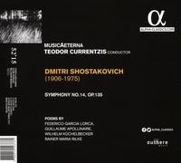 SHOSTAKOVITCH: SYMPHONY NO. 14, OP. 135 NEW CD