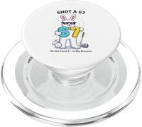 Shot a 67 Easter Bunny Golfing Joke Easter Humor Golfers PopSockets PopGrip for MagSafe