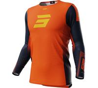 Shot Aerolite Honor Long Sleeve Jersey Orange XL Men
