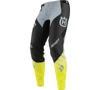 Shot Aerolite Husqvarna Limited Edition 2025 Motocross Pants, black/grey/yellow, size 38