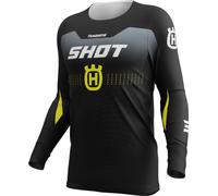 Shot Aerolite HVA Motocross Jersey, grey, size 2XL for Men