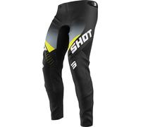 Shot Aerolite HVA Motocross Pants, black-grey, size 26 for Men