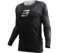 Shot Aerolite Space Motocross Jersey, black, size S for Men