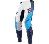 Shot Aerolite Ultra Motocross Pants, white-blue, size 40 for Men