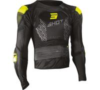 Shot Airlight 2.0 Protector Jacket, black-yellow, size XL for Men