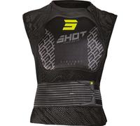 Shot Airlight 2.0 Protector Vest, black-yellow, size S for Men