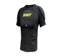 §Shot Airlight MX Protective T-Shirt Black-Neon Yellow§