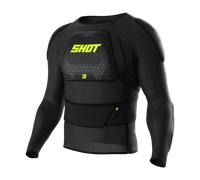 Shot Airlight Protector Jacket, black-yellow, size XL for Men