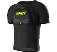 Shot Airlight Youth MX Protective T-Shirt Black-Neon Yellow S