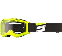 Shot Motocross Goggles Assault 2.0 Claw – Neon Yellow Glossy, Clear Lens