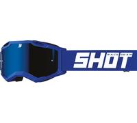 Shot Assault 2.0 Iridium Motocross Goggles, blue for Men