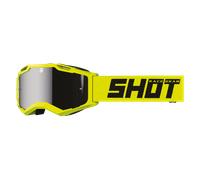 Shot Assault 2.0 Solid Motocross Goggles, black-yellow for Men