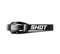 Shot Assault 2.0 Solid Roll-Off Motocross Goggles, black