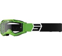 Shot Assault 2.0 Solar Motocross Goggles, black-green for Men